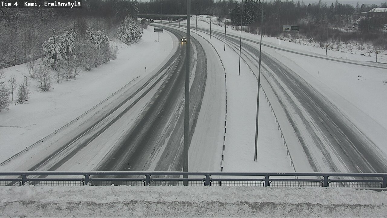 Kelikamerat Kuva Tie 4 Kemi, Etelänväylä, Kemi, Lappi