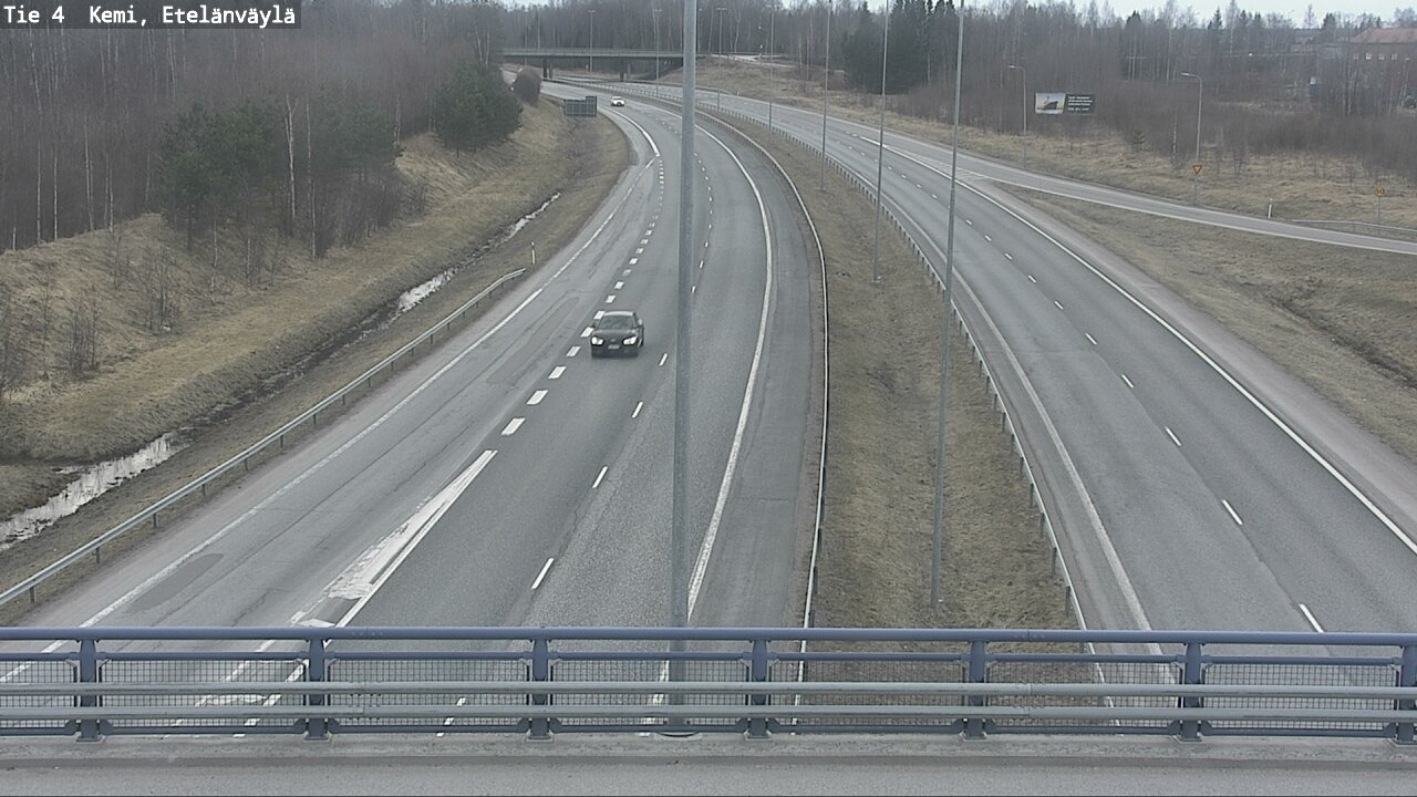 Weather Camera Image Road 4 Kemi, Etelänväylä, Kemi, Lappi