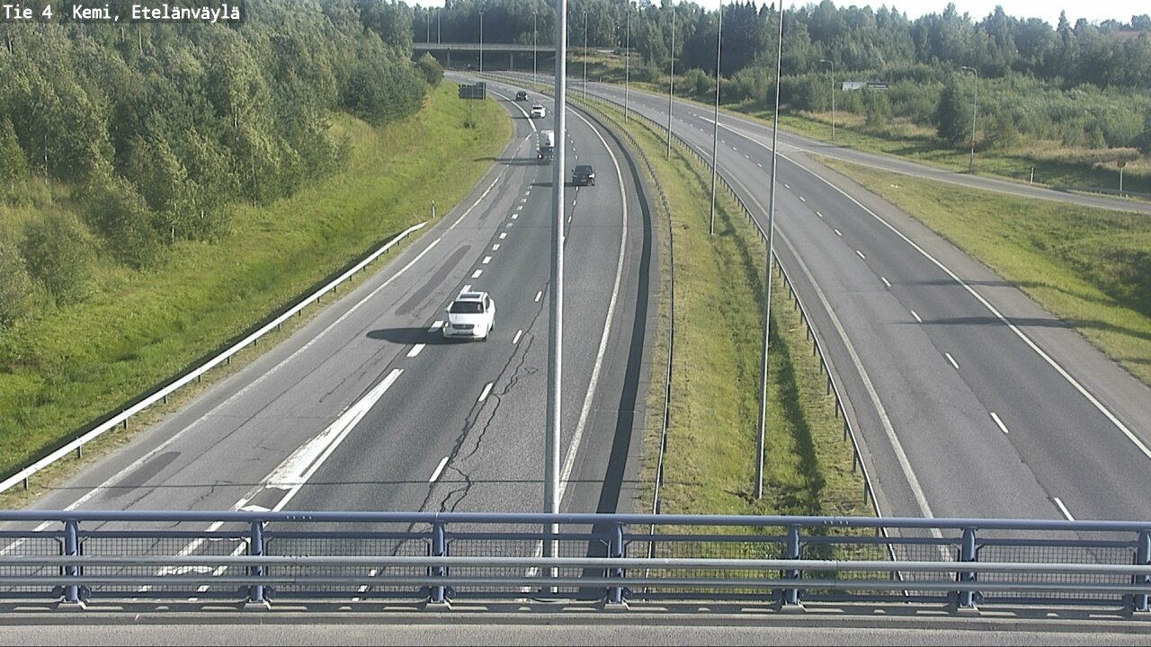 Kelikamerat Kuva Tie 4 Kemi, Etelänväylä, Kemi, Lappi