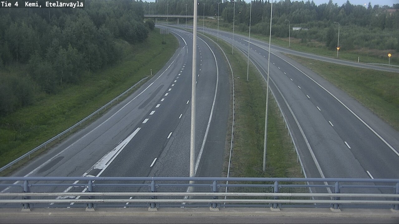 Kelikamerat Kuva Tie 4 Kemi, Etelänväylä, Kemi, Lappi