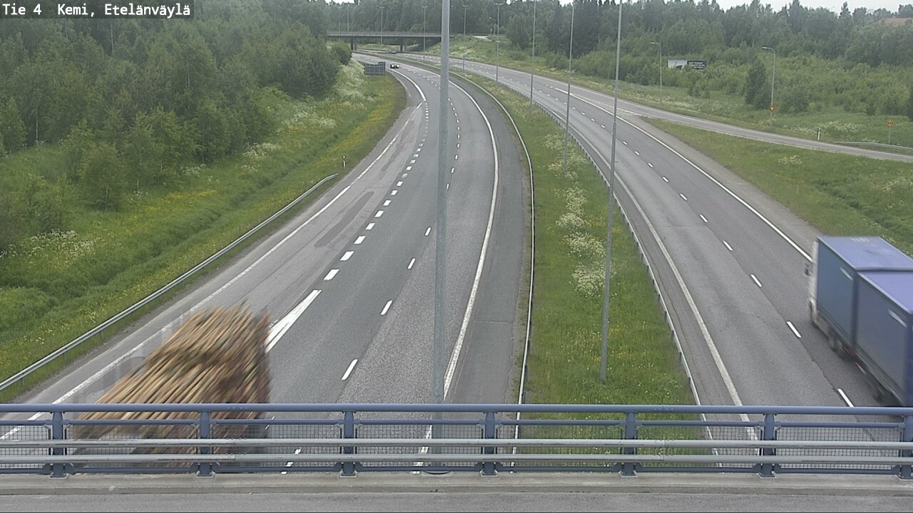 Kelikamerat Kuva Tie 4 Kemi, Etelänväylä, Kemi, Lappi