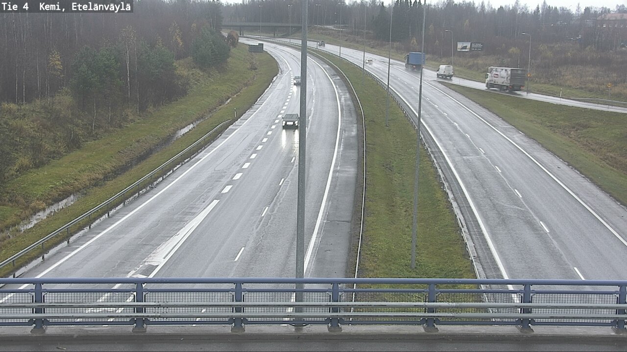 Kelikamerat Kuva Tie 4 Kemi, Etelänväylä, Kemi, Lappi