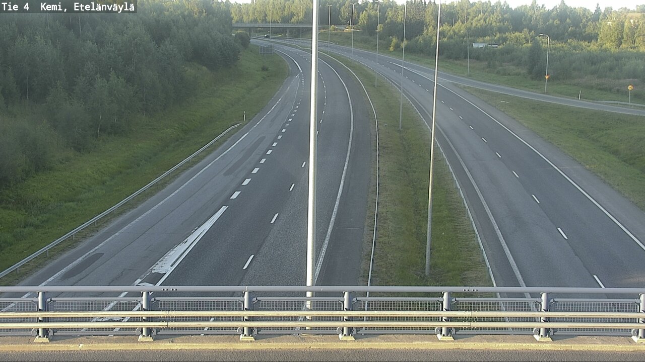 Weather Camera Image Road 4 Kemi, Etelänväylä, Kemi, Lappi