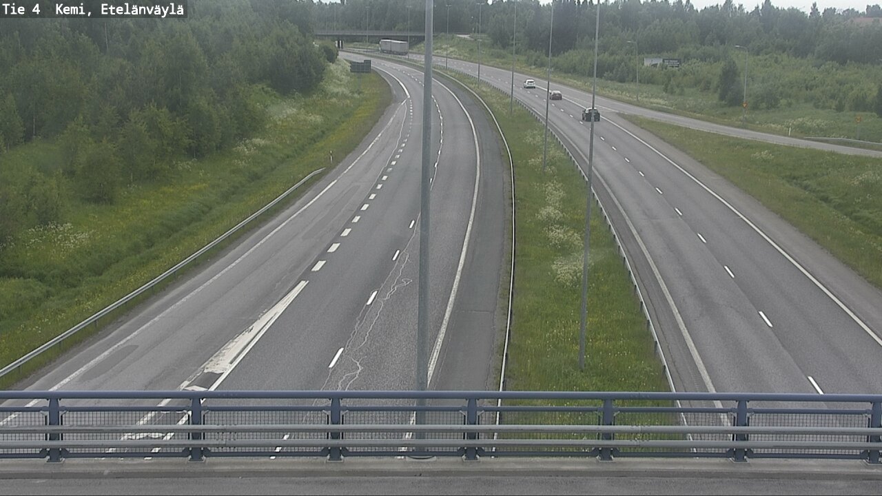 Kelikamerat Kuva Tie 4 Kemi, Etelänväylä, Kemi, Lappi