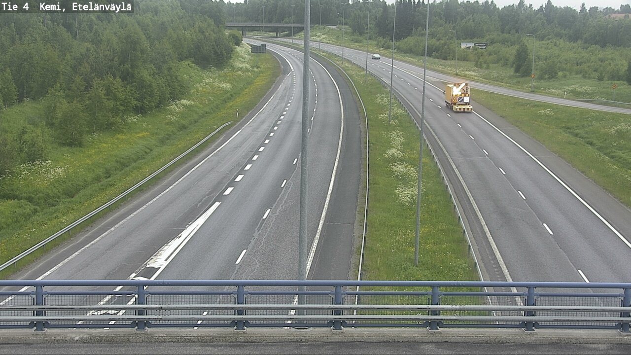 Kelikamerat Kuva Tie 4 Kemi, Etelänväylä, Kemi, Lappi