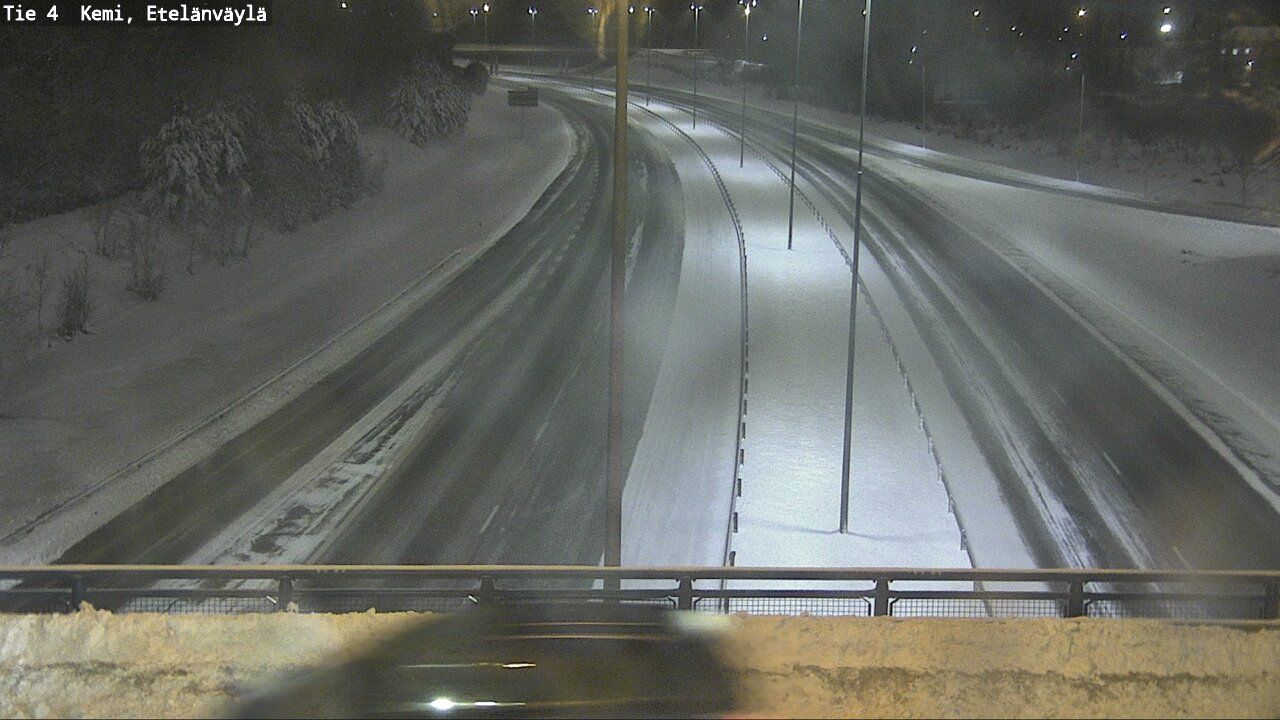 Kelikamerat Kuva Tie 4 Kemi, Etelänväylä, Kemi, Lappi