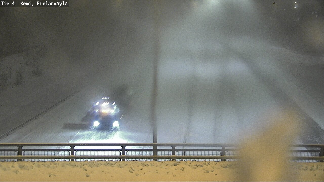 Kelikamerat Kuva Tie 4 Kemi, Etelänväylä, Kemi, Lappi