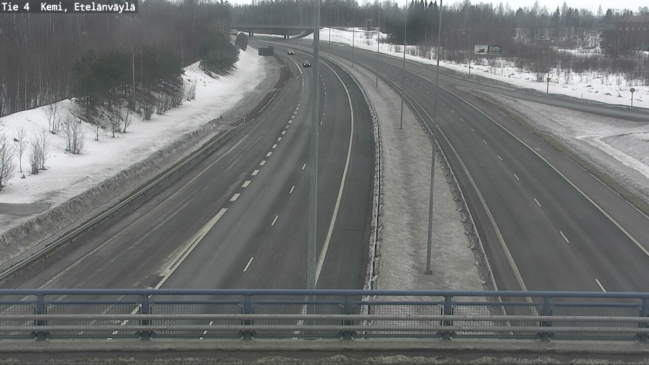 Kelikamerat Kuva Tie 4 Kemi, Etelänväylä, Kemi, Lappi
