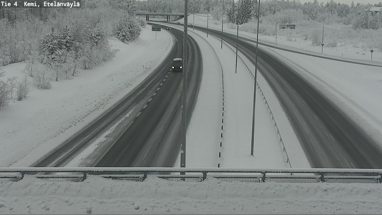 Kelikamerat Kuva Tie 4 Kemi, Etelänväylä, Kemi, Lappi