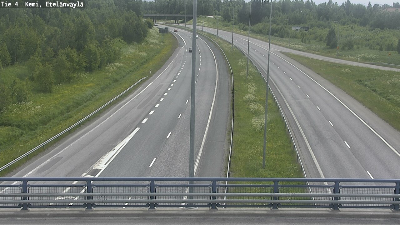 Kelikamerat Kuva Tie 4 Kemi, Etelänväylä, Kemi, Lappi
