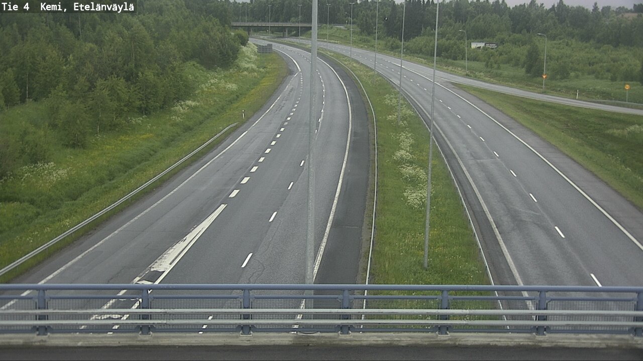 Kelikamerat Kuva Tie 4 Kemi, Etelänväylä, Kemi, Lappi