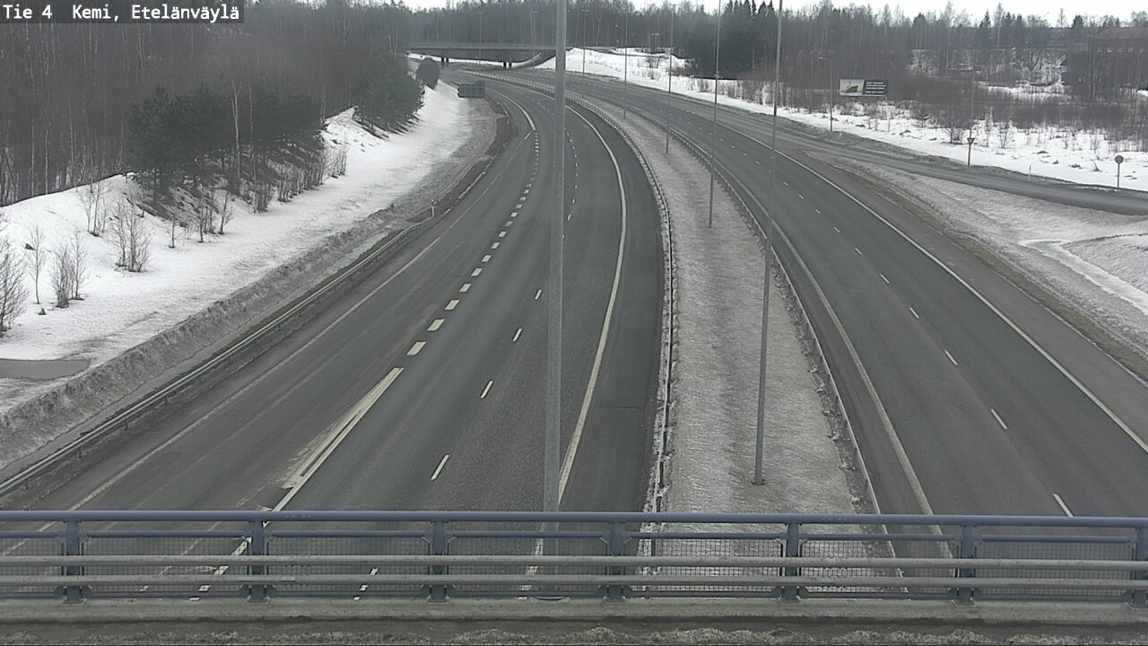 Kelikamerat Kuva Tie 4 Kemi, Etelänväylä, Kemi, Lappi