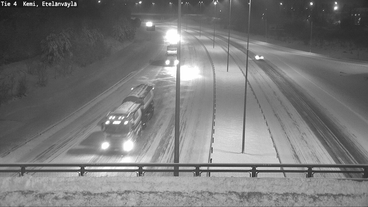 Kelikamerat Kuva Tie 4 Kemi, Etelänväylä, Kemi, Lappi