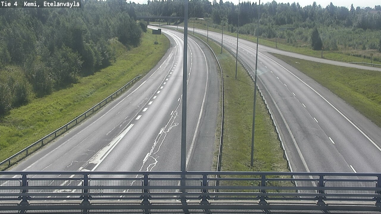 Kelikamerat Kuva Tie 4 Kemi, Etelänväylä, Kemi, Lappi