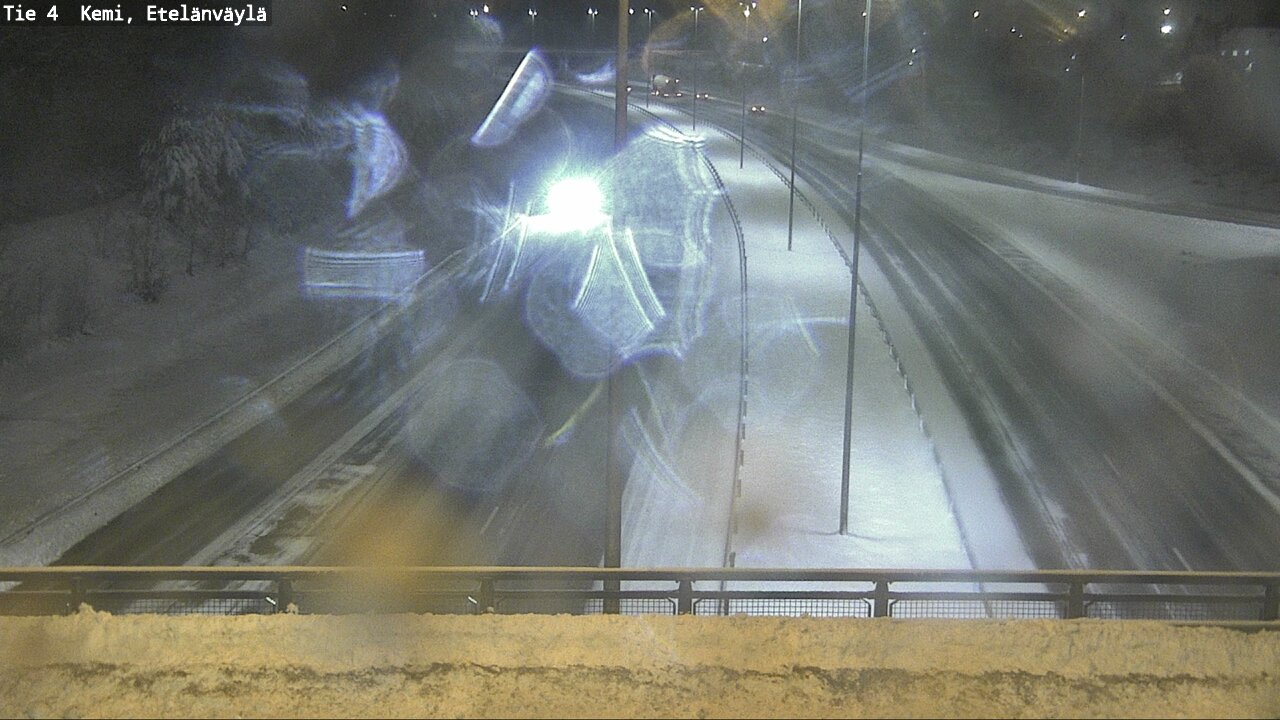 Kelikamerat Kuva Tie 4 Kemi, Etelänväylä, Kemi, Lappi