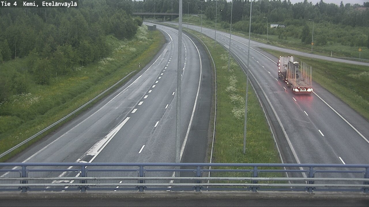 Kelikamerat Kuva Tie 4 Kemi, Etelänväylä, Kemi, Lappi