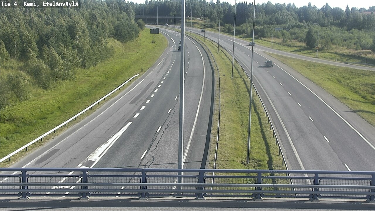 Kelikamerat Kuva Tie 4 Kemi, Etelänväylä, Kemi, Lappi
