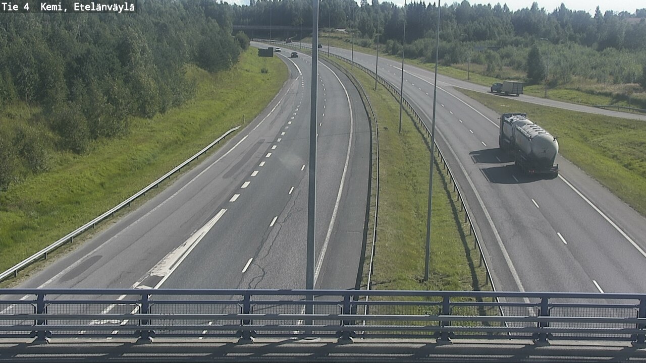 Kelikamerat Kuva Tie 4 Kemi, Etelänväylä, Kemi, Lappi