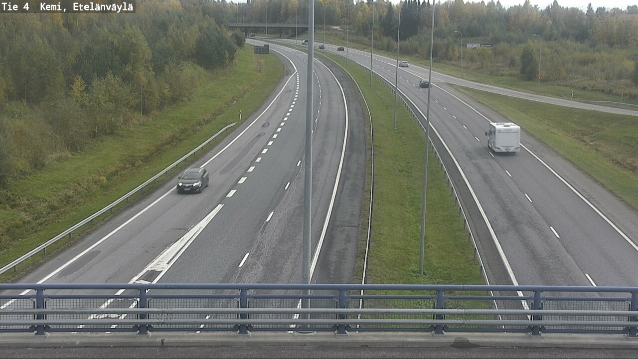 Kelikamerat Kuva Tie 4 Kemi, Etelänväylä, Kemi, Lappi