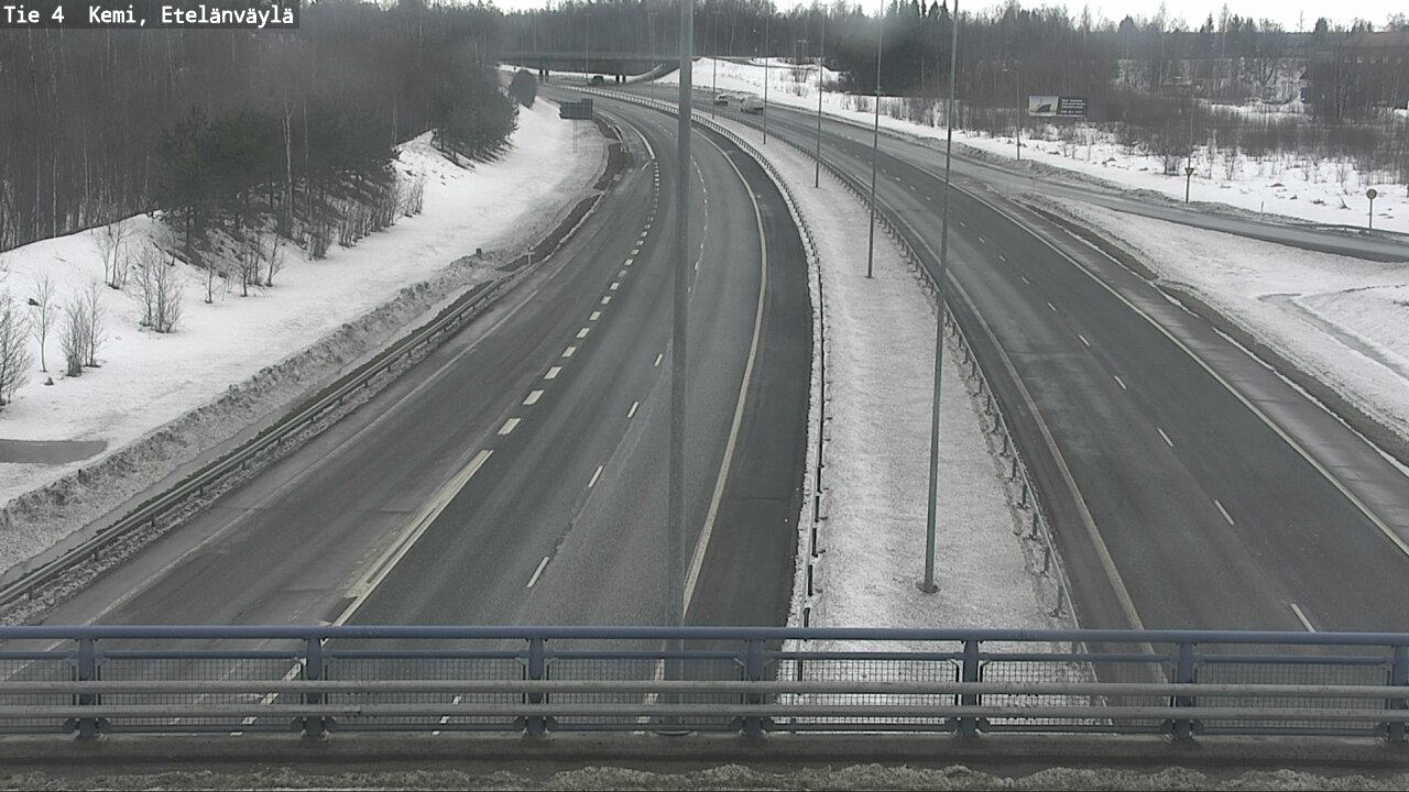 Kelikamerat Kuva Tie 4 Kemi, Etelänväylä, Kemi, Lappi