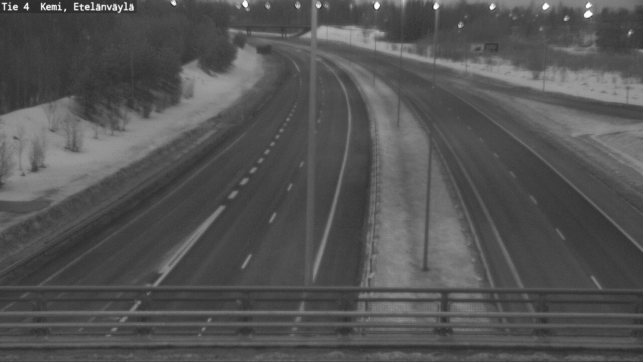 Kelikamerat Kuva Tie 4 Kemi, Etelänväylä, Kemi, Lappi