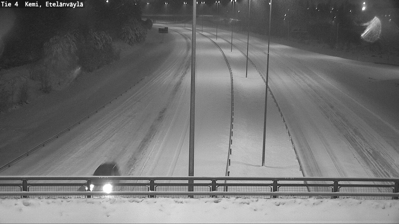 Kelikamerat Kuva Tie 4 Kemi, Etelänväylä, Kemi, Lappi