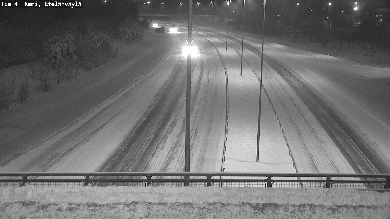 Kelikamerat Kuva Tie 4 Kemi, Etelänväylä, Kemi, Lappi