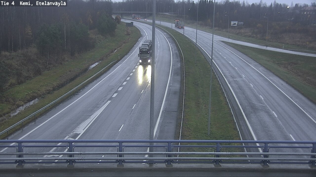 Kelikamerat Kuva Tie 4 Kemi, Etelänväylä, Kemi, Lappi