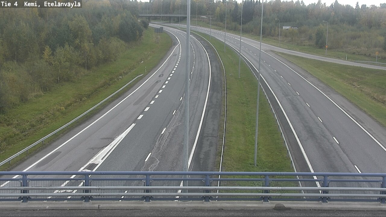 Kelikamerat Kuva Tie 4 Kemi, Etelänväylä, Kemi, Lappi