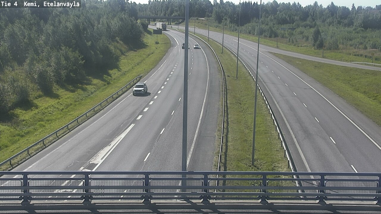Kelikamerat Kuva Tie 4 Kemi, Etelänväylä, Kemi, Lappi