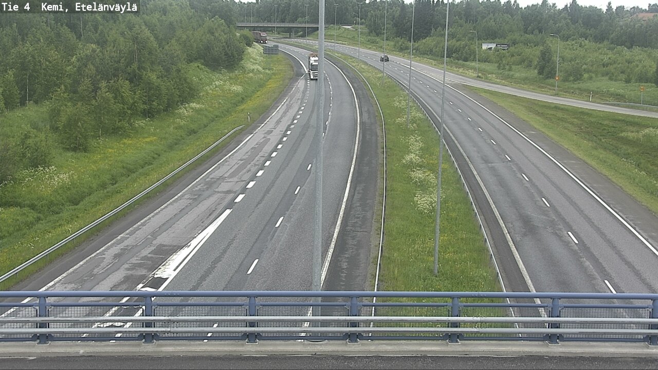 Kelikamerat Kuva Tie 4 Kemi, Etelänväylä, Kemi, Lappi