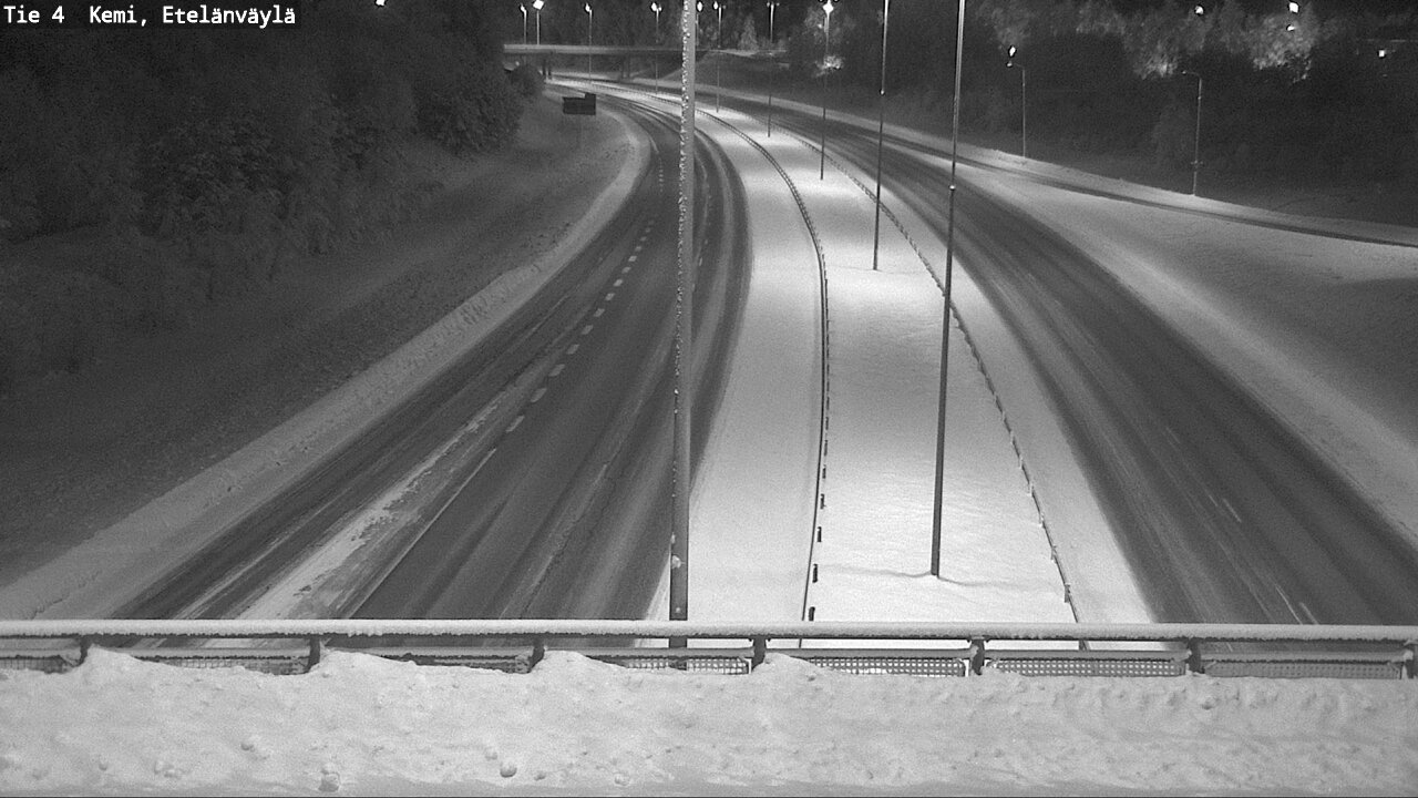 Kelikamerat Kuva Tie 4 Kemi, Etelänväylä, Kemi, Lappi