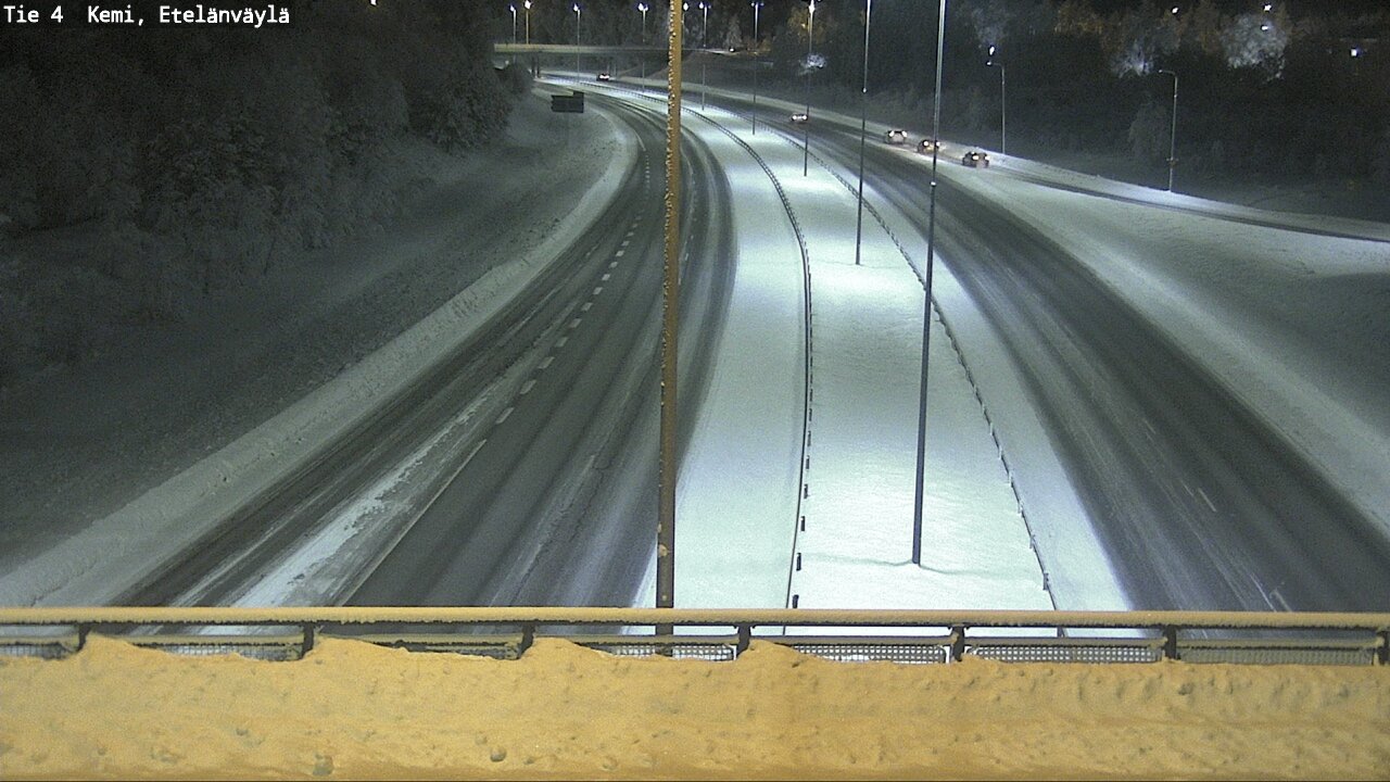 Kelikamerat Kuva Tie 4 Kemi, Etelänväylä, Kemi, Lappi