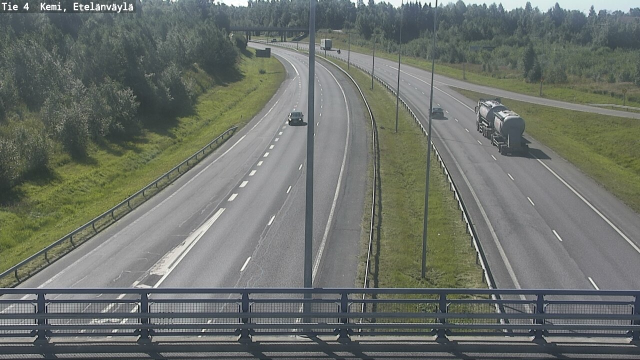 Kelikamerat Kuva Tie 4 Kemi, Etelänväylä, Kemi, Lappi