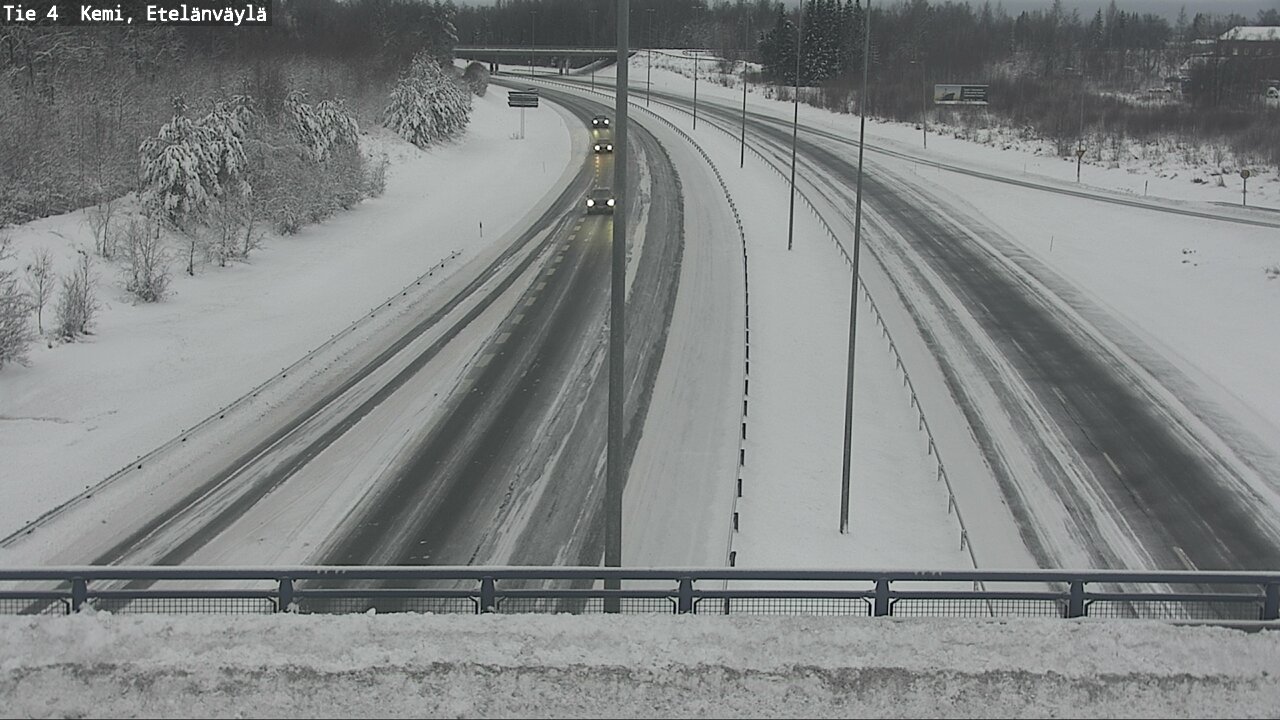 Kelikamerat Kuva Tie 4 Kemi, Etelänväylä, Kemi, Lappi