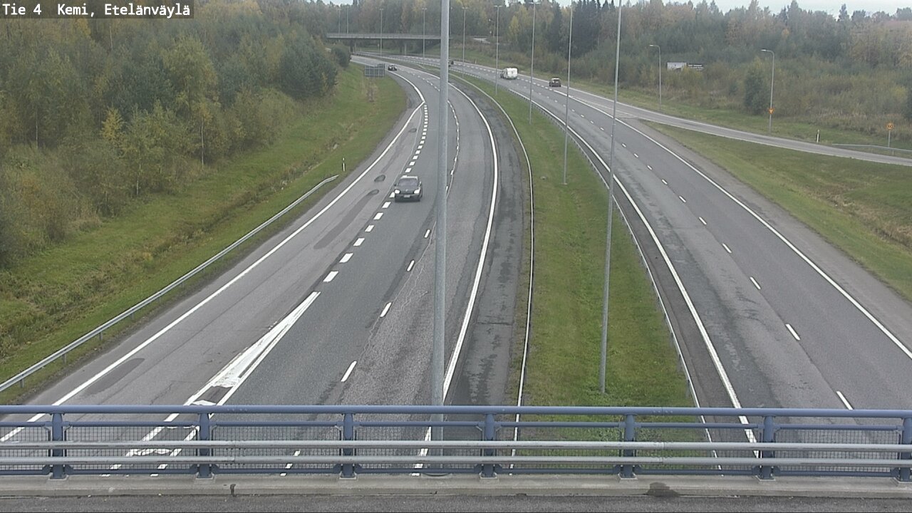 Kelikamerat Kuva Tie 4 Kemi, Etelänväylä, Kemi, Lappi