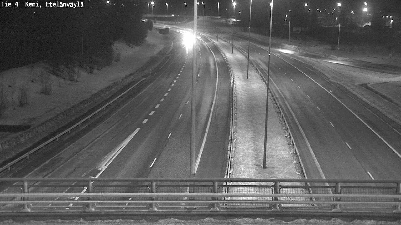 Kelikamerat Kuva Tie 4 Kemi, Etelänväylä, Kemi, Lappi