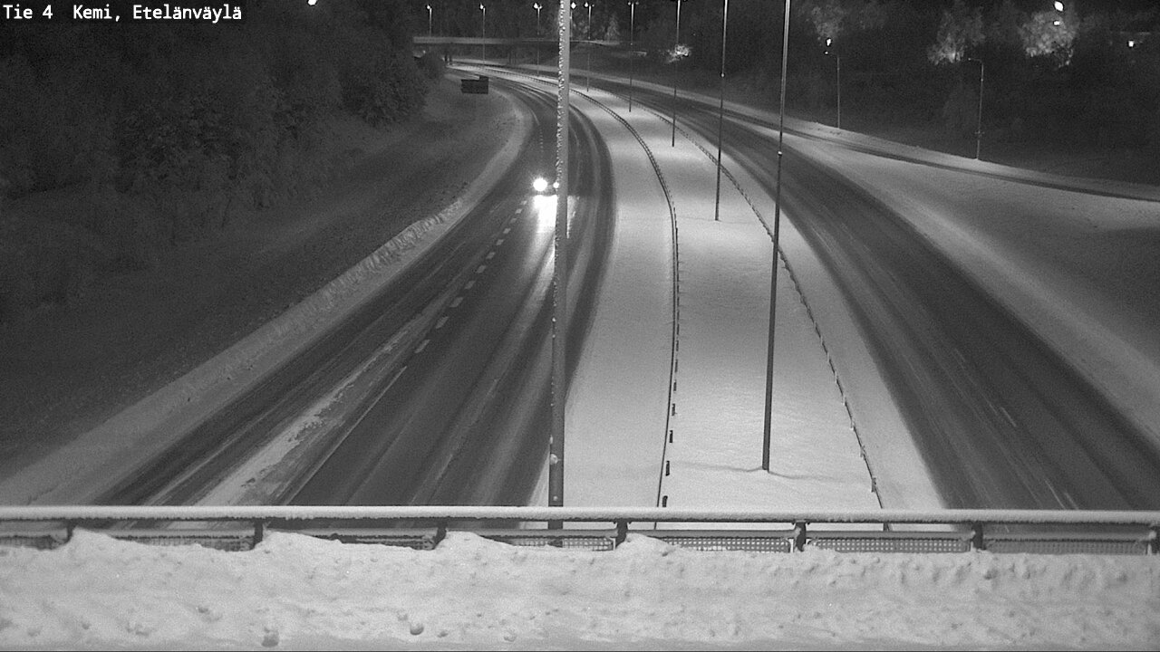 Kelikamerat Kuva Tie 4 Kemi, Etelänväylä, Kemi, Lappi