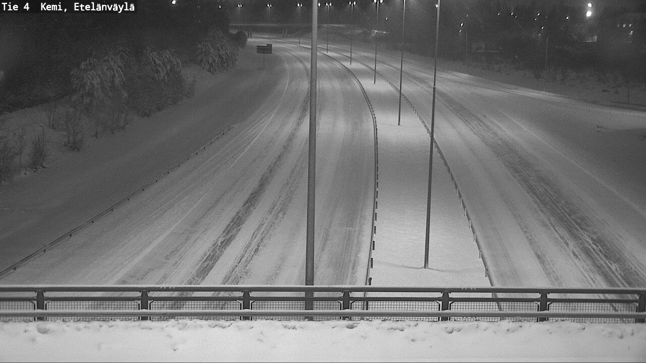Kelikamerat Kuva Tie 4 Kemi, Etelänväylä, Kemi, Lappi