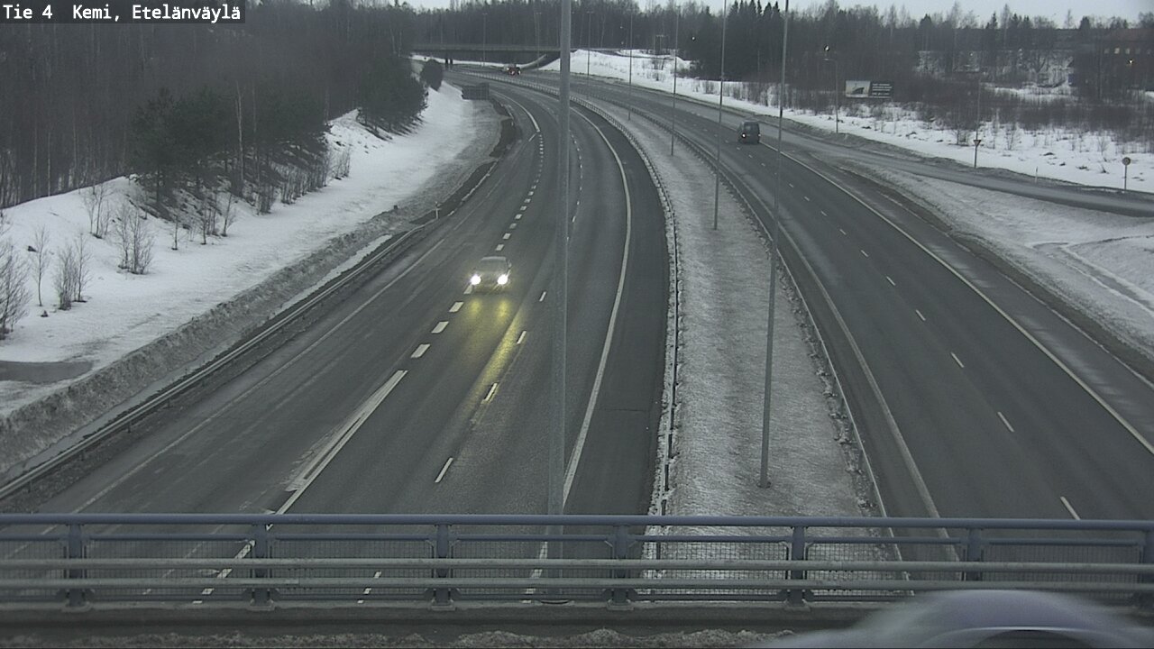 Kelikamerat Kuva Tie 4 Kemi, Etelänväylä, Kemi, Lappi