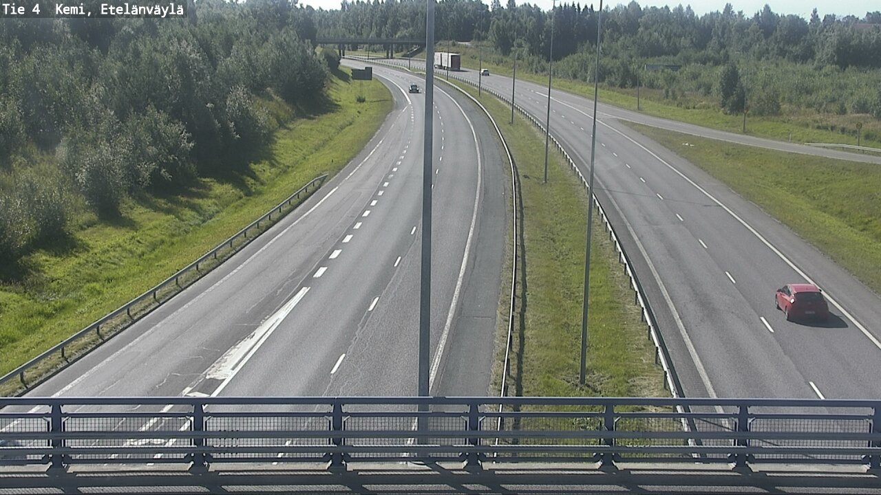 Weather Camera Image Road 4 Kemi, Etelänväylä, Kemi, Lappi
