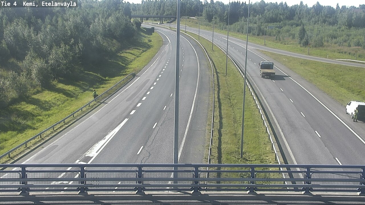 Kelikamerat Kuva Tie 4 Kemi, Etelänväylä, Kemi, Lappi