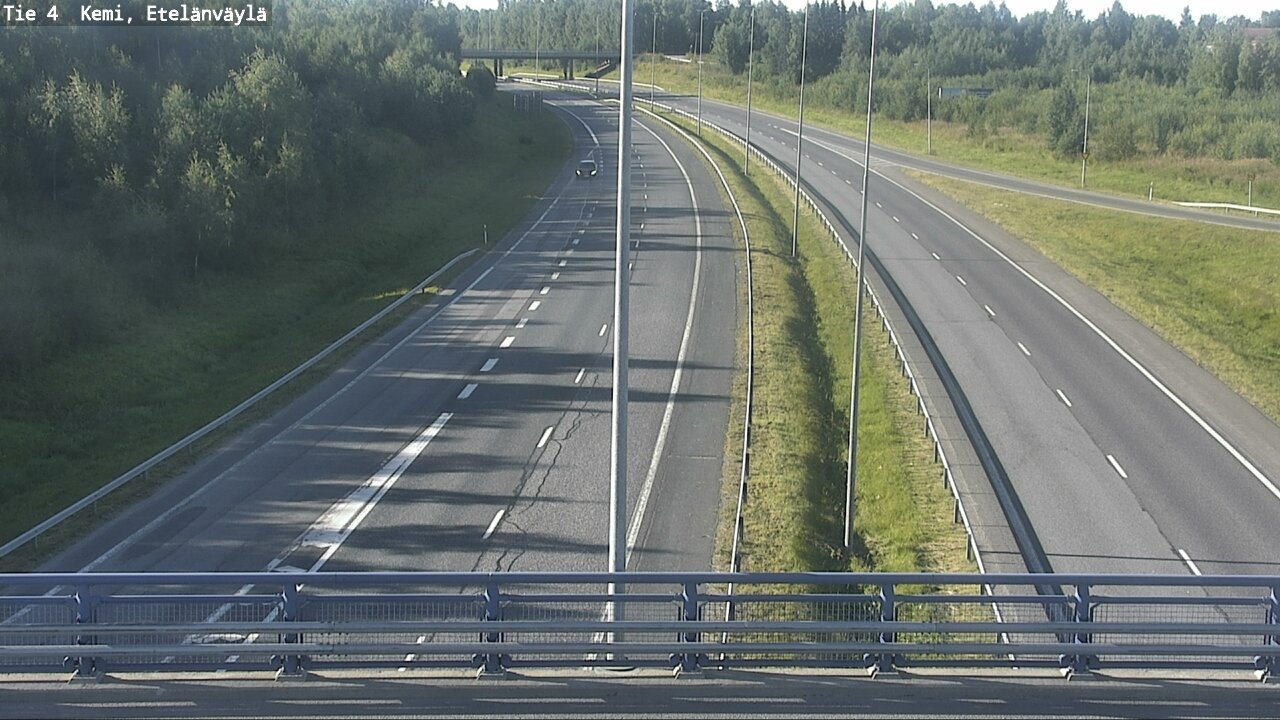 Weather Camera Image Road 4 Kemi, Etelänväylä, Kemi, Lappi