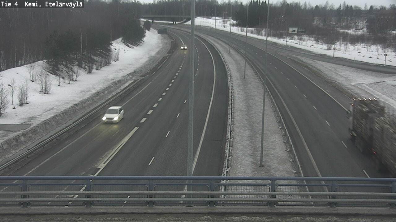 Kelikamerat Kuva Tie 4 Kemi, Etelänväylä, Kemi, Lappi