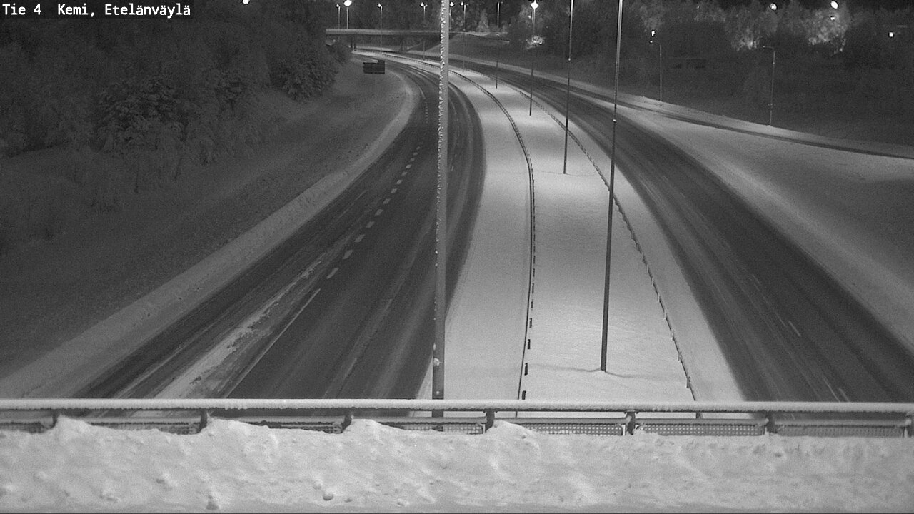 Kelikamerat Kuva Tie 4 Kemi, Etelänväylä, Kemi, Lappi