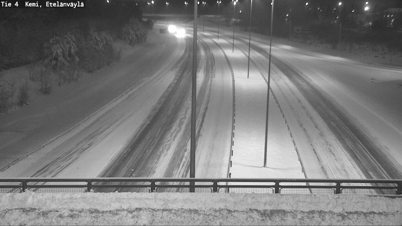 Kelikamerat Kuva Tie 4 Kemi, Etelänväylä, Kemi, Lappi