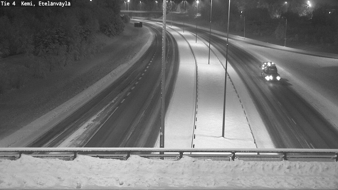 Kelikamerat Kuva Tie 4 Kemi, Etelänväylä, Kemi, Lappi