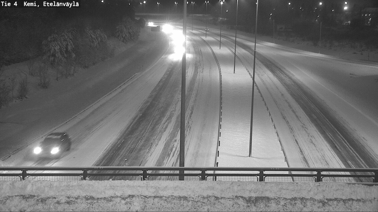 Kelikamerat Kuva Tie 4 Kemi, Etelänväylä, Kemi, Lappi