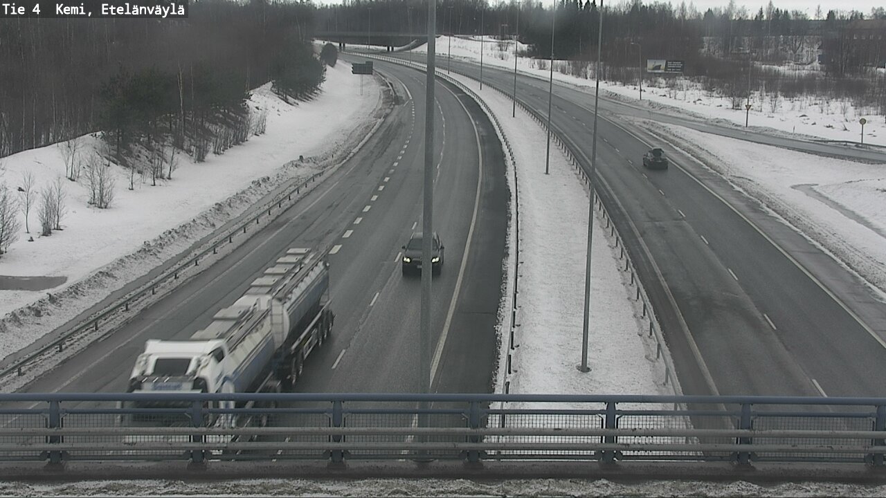 Kelikamerat Kuva Tie 4 Kemi, Etelänväylä, Kemi, Lappi