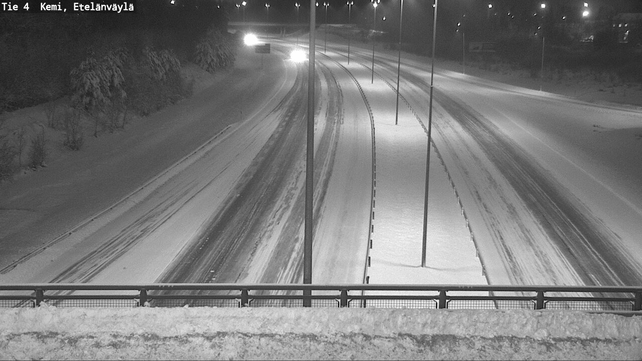Kelikamerat Kuva Tie 4 Kemi, Etelänväylä, Kemi, Lappi